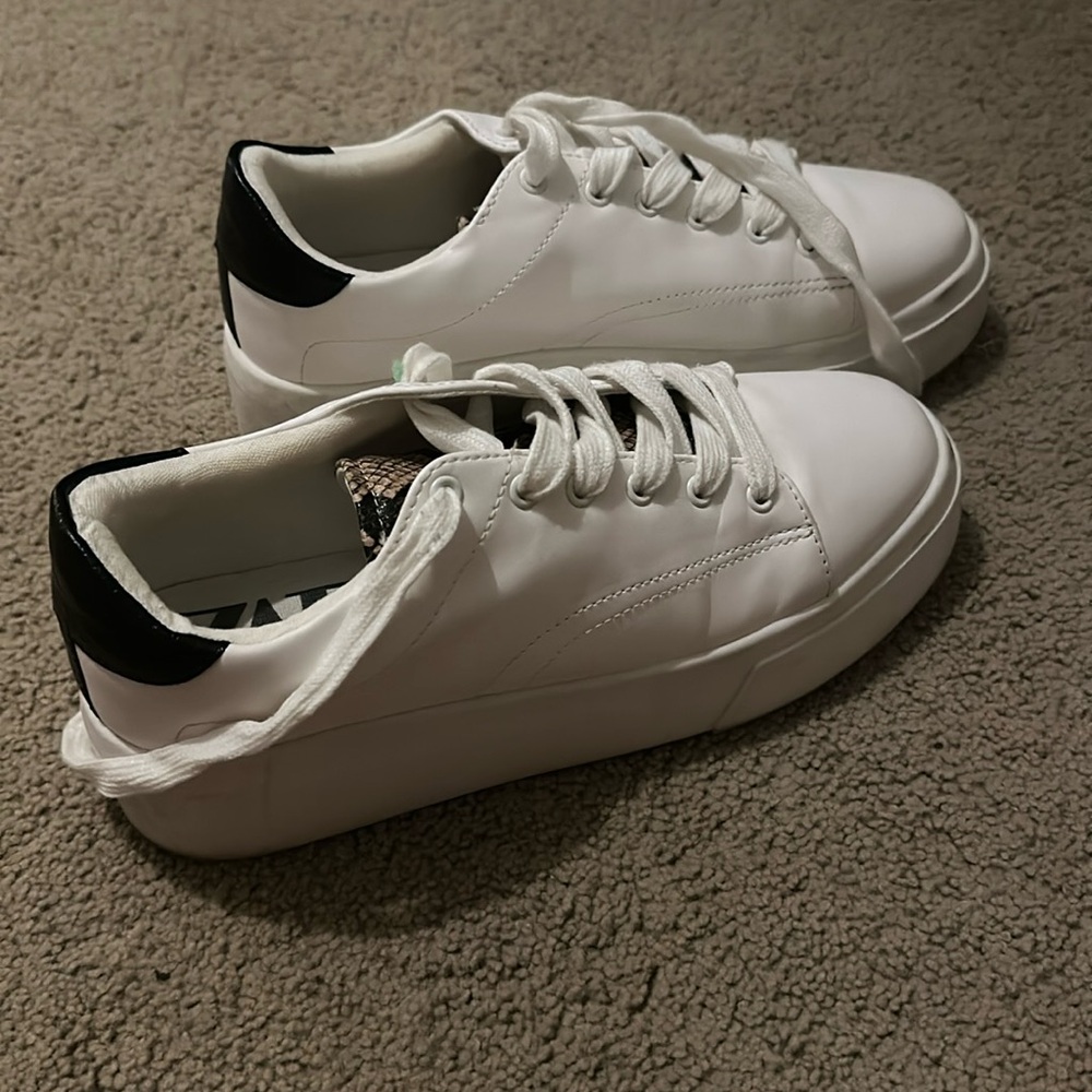 White Platform Sneakers